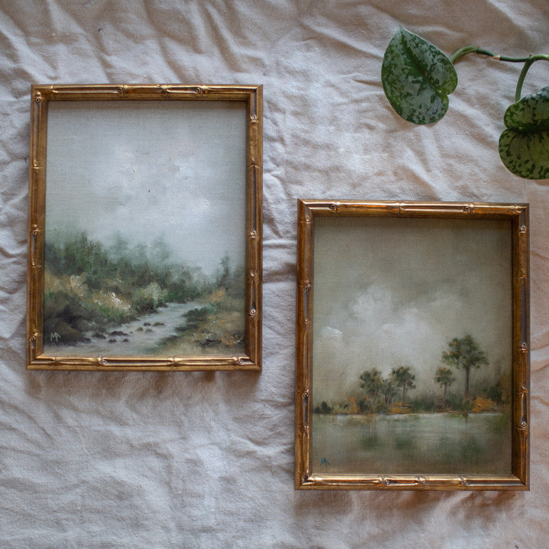 Vintage Land Pair