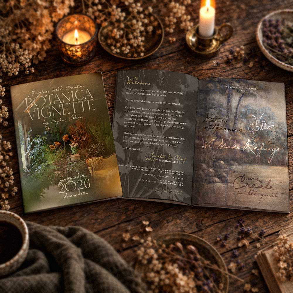 Botanica Vignette Mini Magazine in PRINT